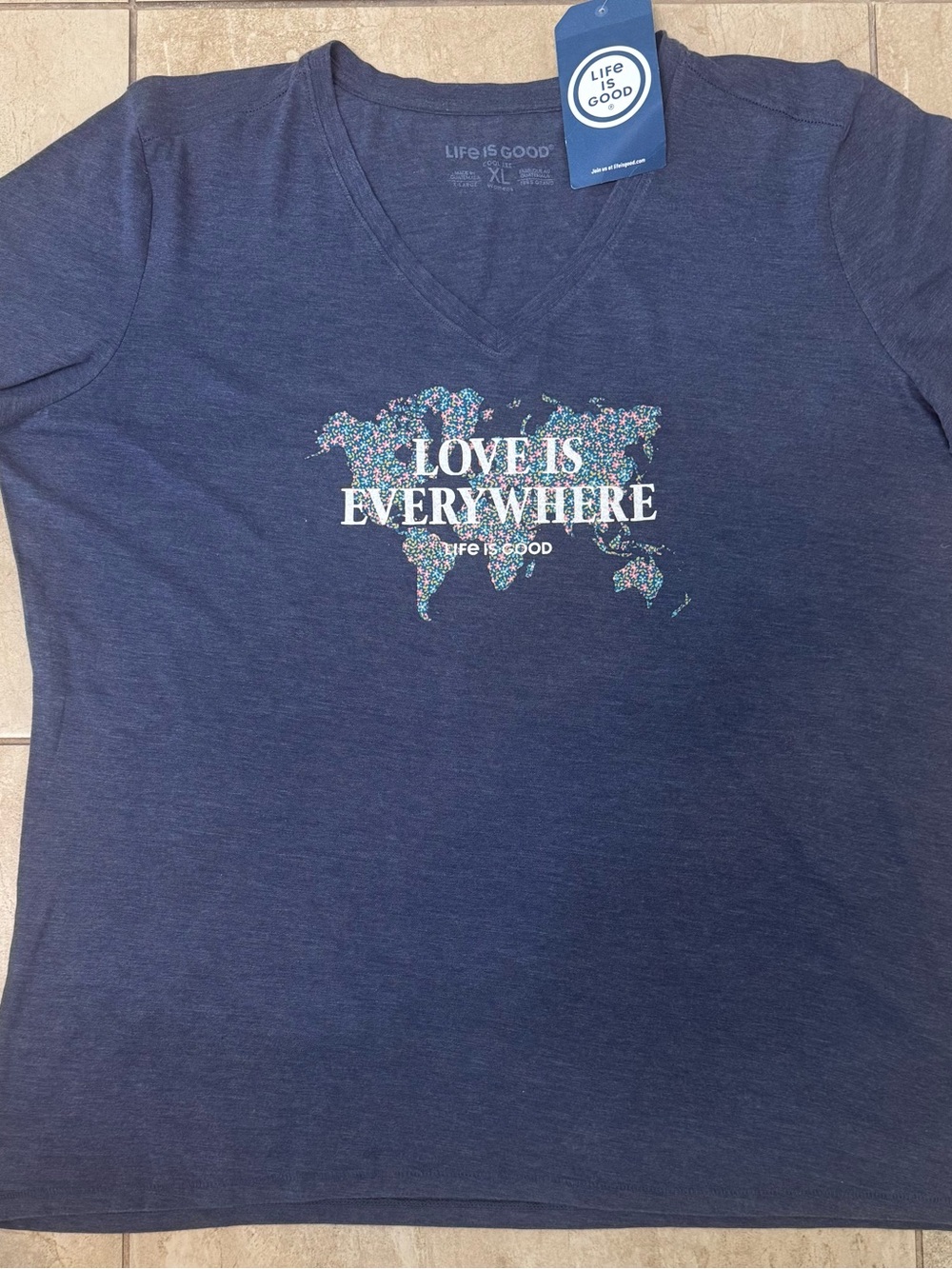 Life Is Good Love Is Everywhere Tee - Picture 5 of 5